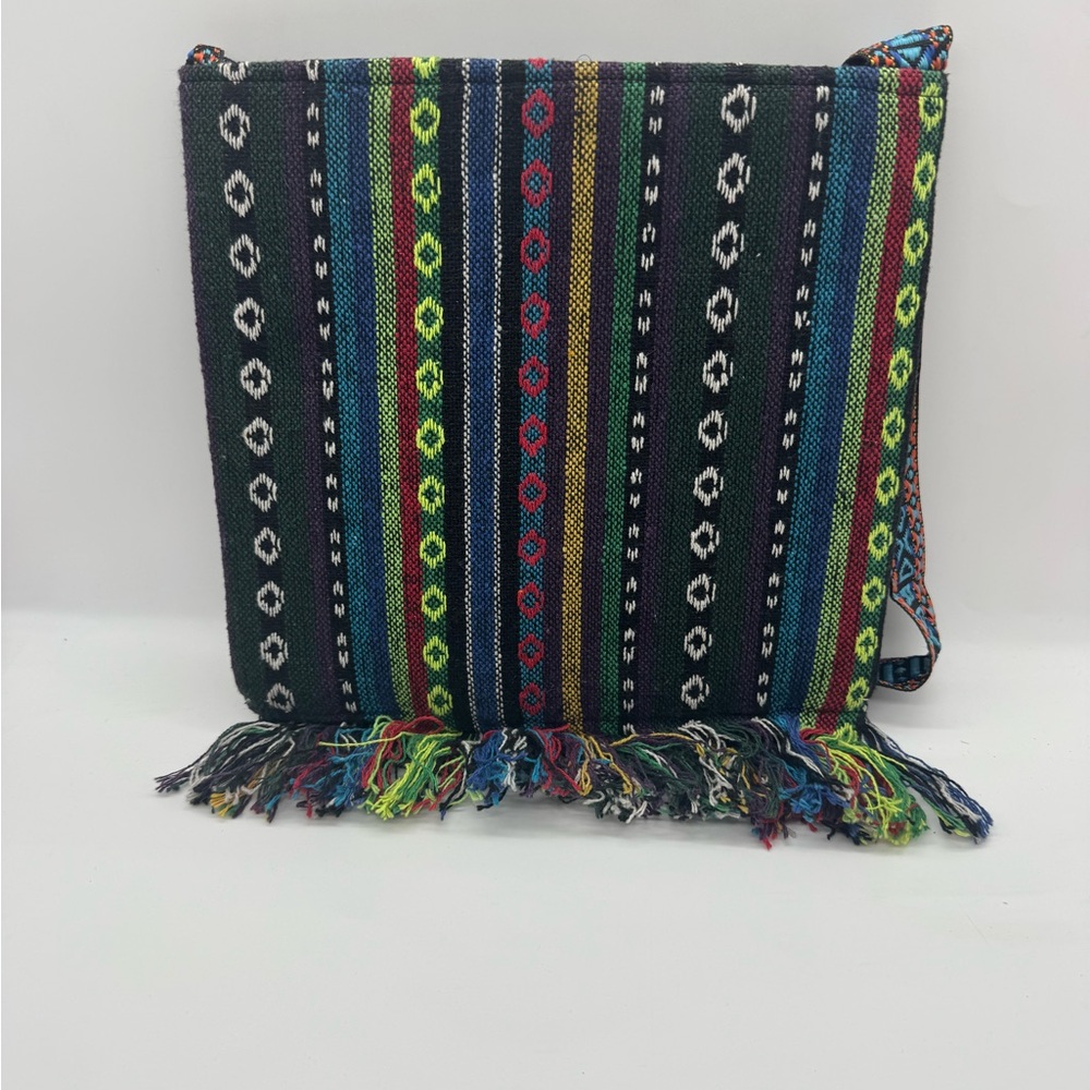 Unbranded Vintage Multicolor Embroidered Crossbody bag - Picture 2 of 4